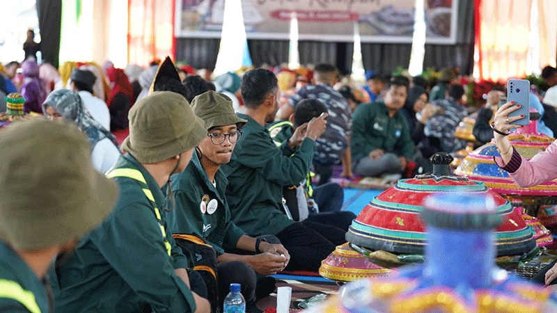 Laskar Rempah Dan KRI Dewaruci Telusuri Jejak Sejarah Di Baubau Dan